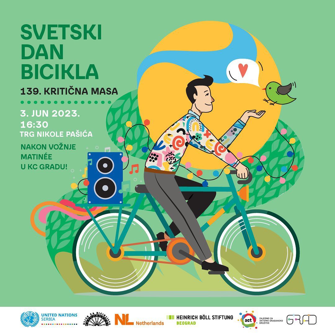 Svetski dan bicikla 2023. / 3. juna vožnja u Beogradu